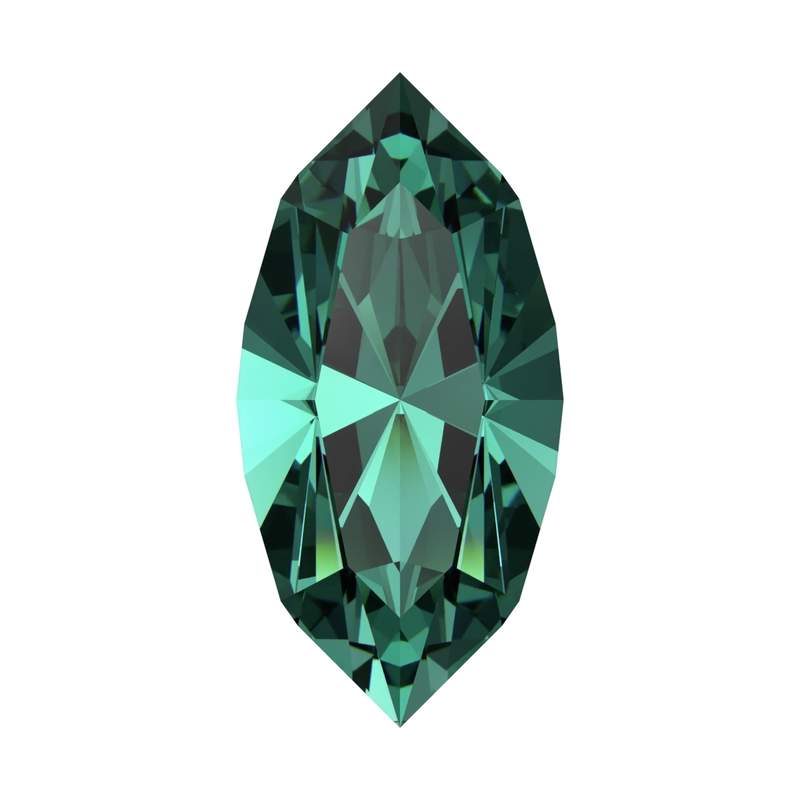 Swarovski Fancy Stones 4228 5 x 2,5 mm Recreated Caribbean Green F