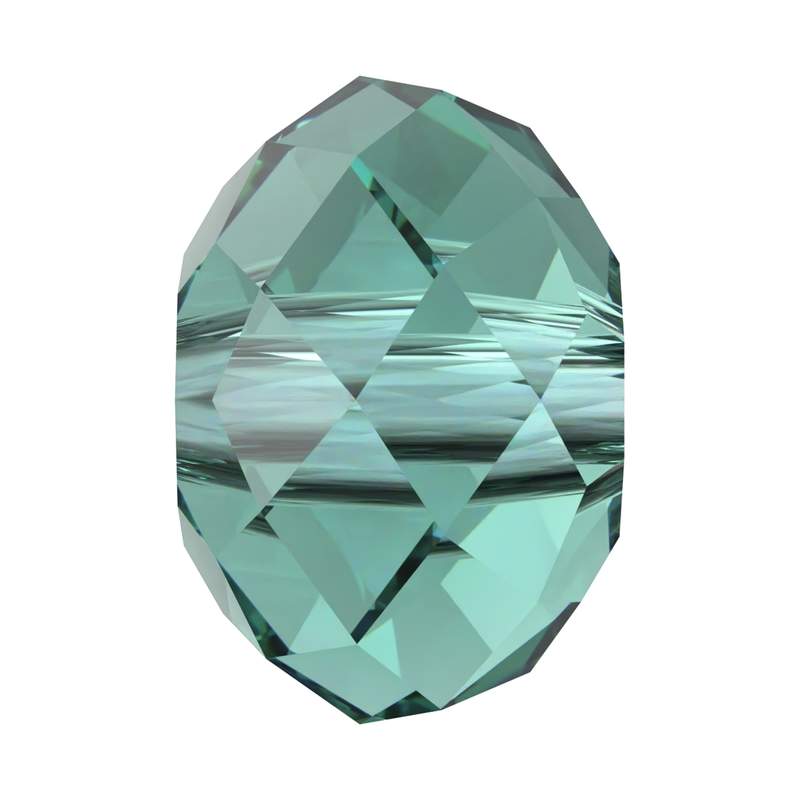 Swarovski Crystal Beads 5040 6 mm Recreated Caribbean Green