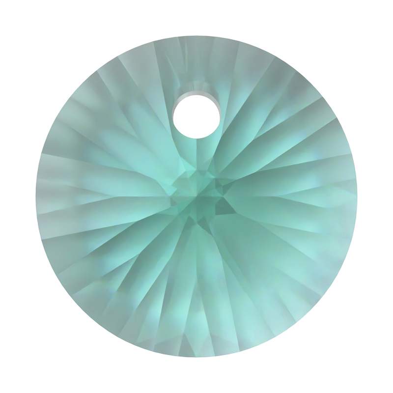 Swarovski Crystal Pendants 6428 6 mm Recreated Caribbean Green