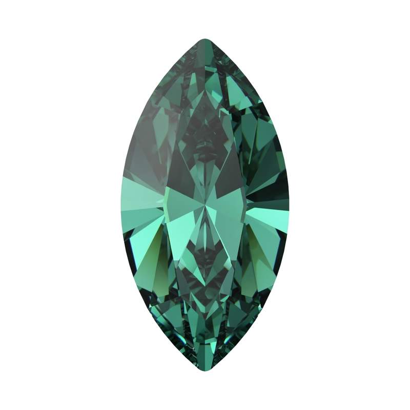 Swarovski Fancy Stones 4228 6 x 3 mm Recreated Caribbean Green F