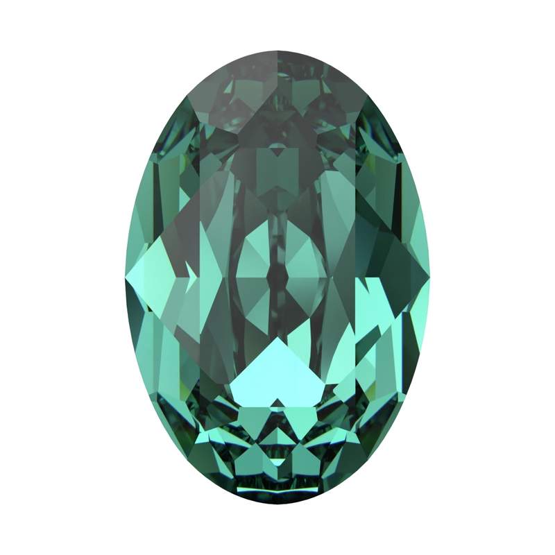 Swarovski Fancy Stones 4120 6 x 4 mm Recreated Caribbean Green F