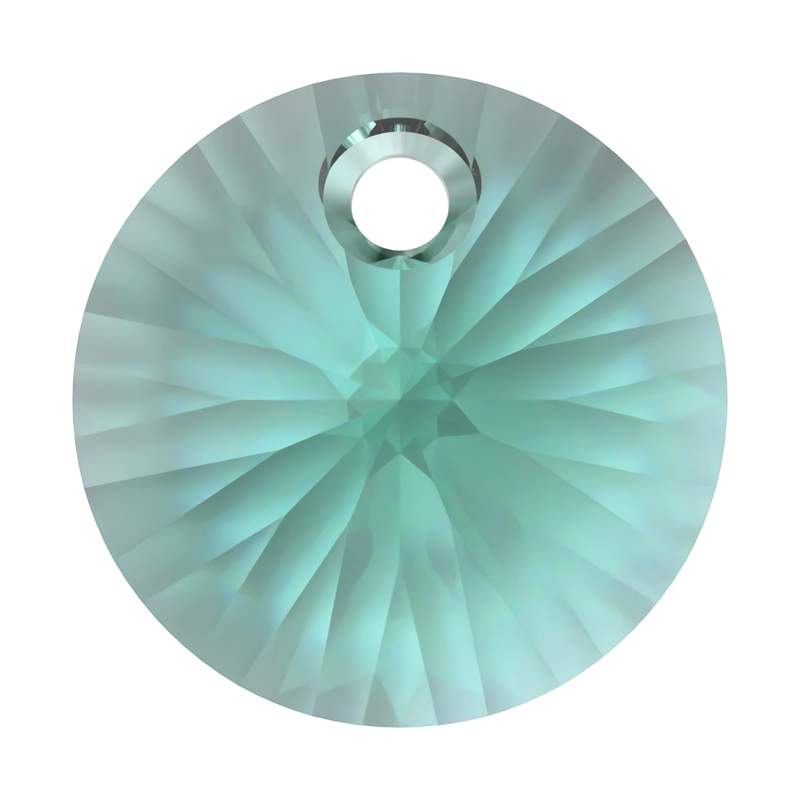 Swarovski Crystal Pendants 6428 8 mm Recreated Caribbean Green