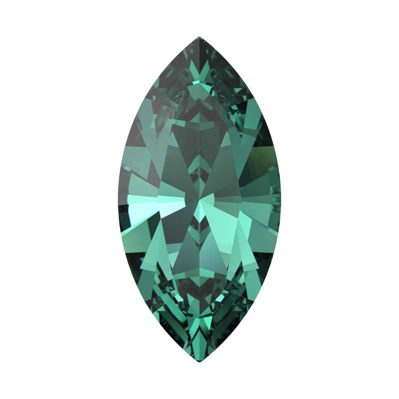 Swarovski Fancy Stones 4228 10 x 5 mm Recreated Caribbean Green F