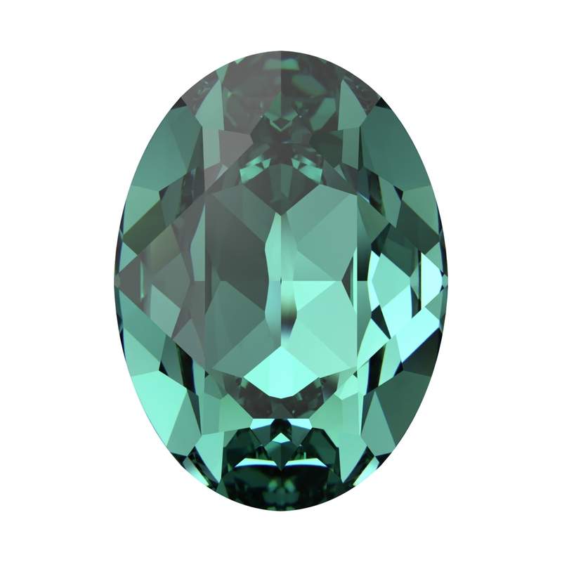 Swarovski Fancy Stones 4120 18 x 13 mm Recreated Caribbean Green F
