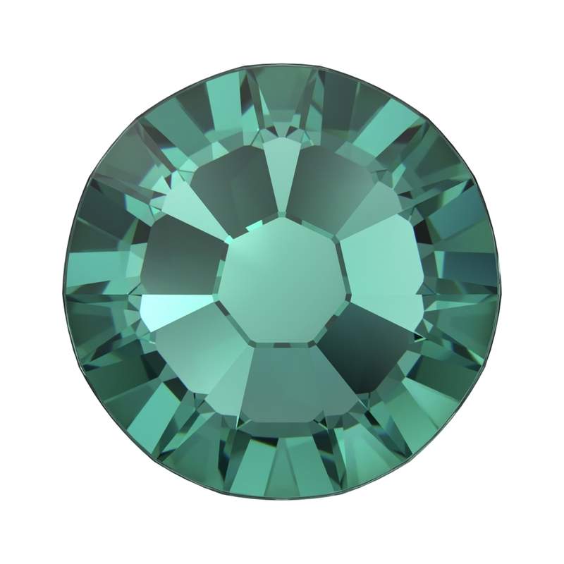 Swarovski Flatback Crystals 2058 ss 7 Recreated Caribbean Green F