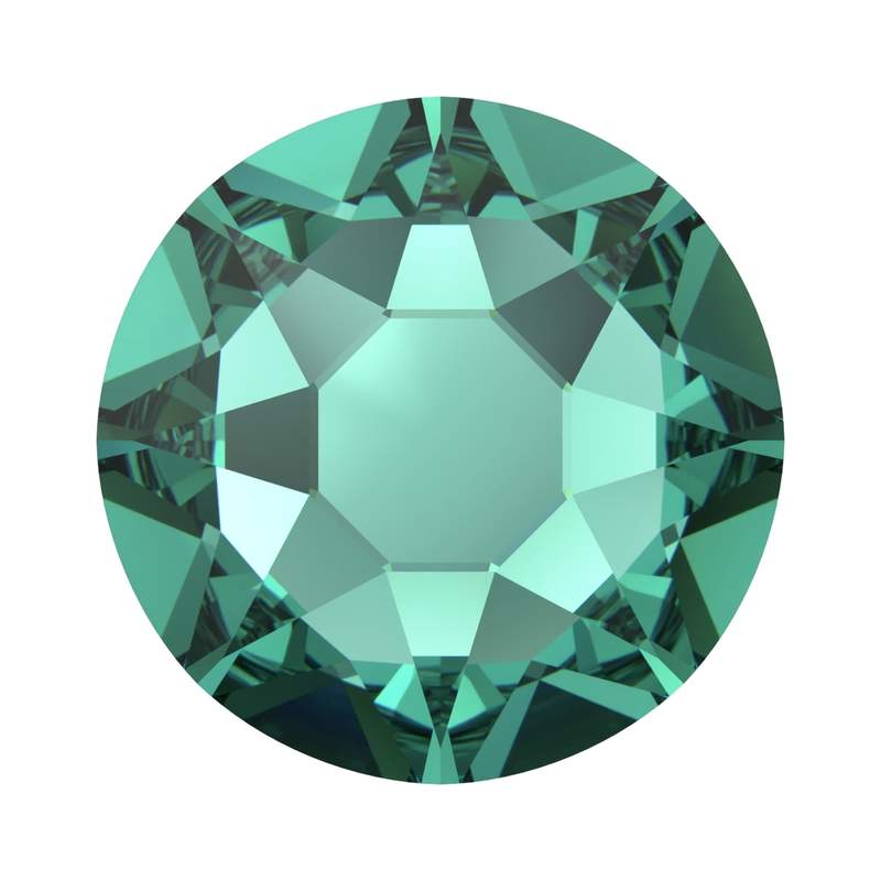 Swarovski Hotfix Crystals 2078 ss 20 Recreated Caribbean Green A HF
