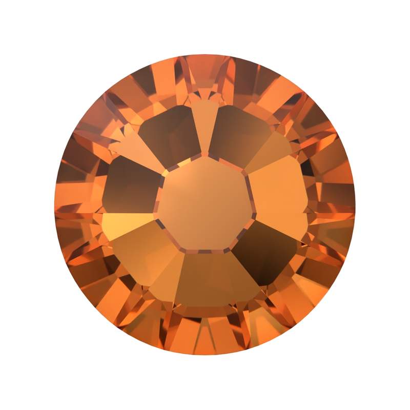 Swarovski Flatback Crystals 2058 ss 5 Dark Orange F