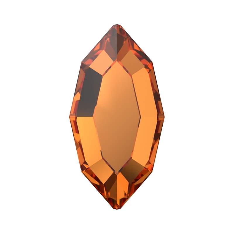 Swarovski Hotfix Crystals 2200 4 x 2 mm Dark Orange M HF