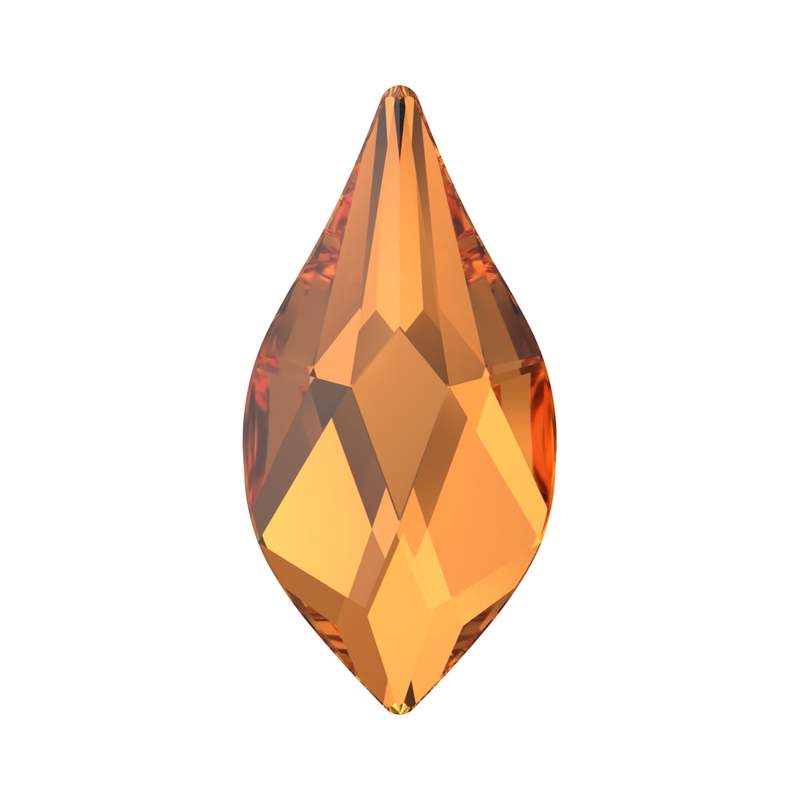 Swarovski Flatback Crystals 2205 14 mm Dark Orange F