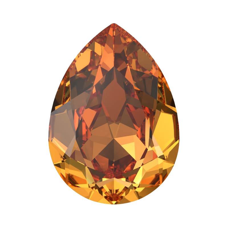 Swarovski Fancy Stones 4320 6 x 4 mm Dark Orange F