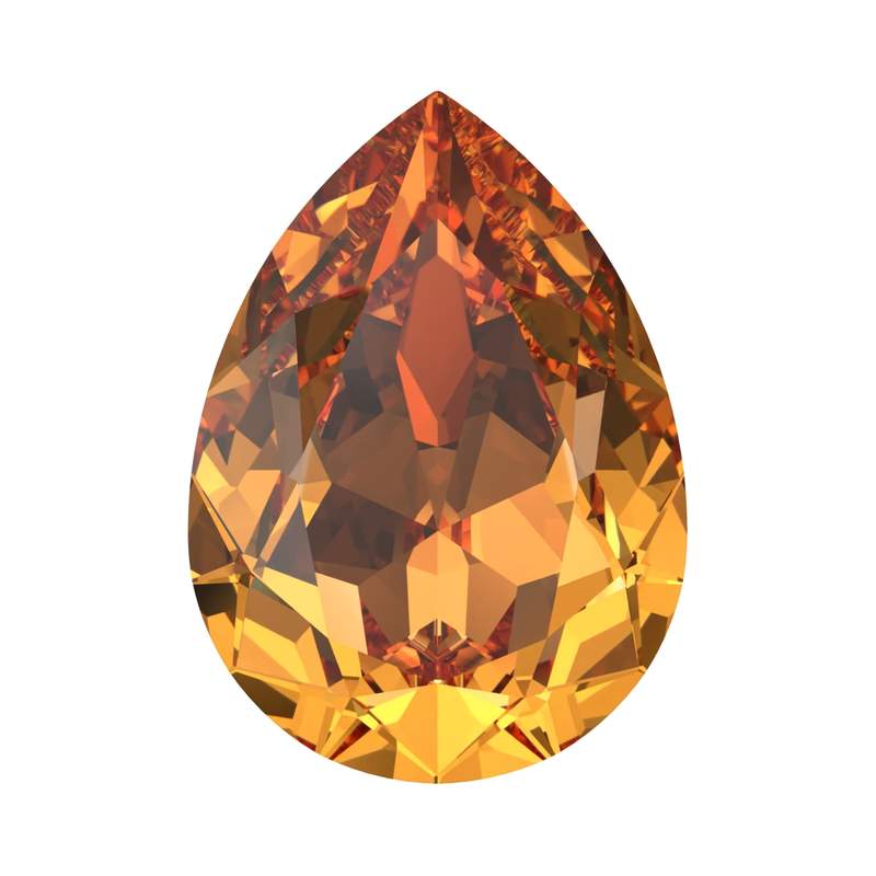 Swarovski Fancy Stones 4320 18 x 13 mm Dark Orange F