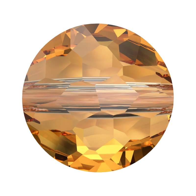 Swarovski Crystal Beads 5034 8 mm Dark Orange