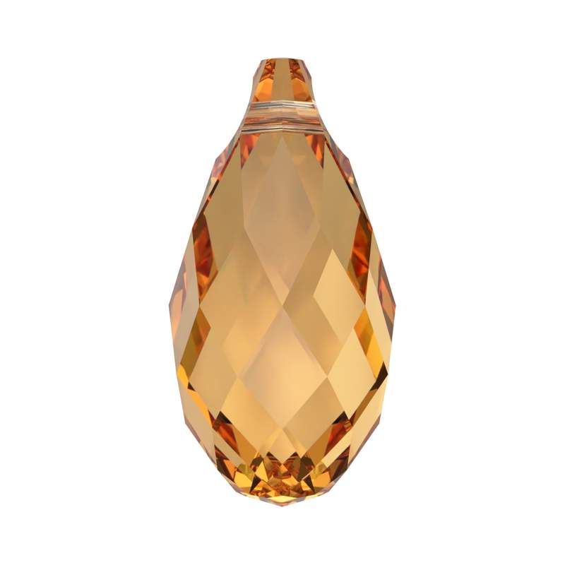 Swarovski Crystal Pendants 6010 13 x 6,5 mm Dark Orange