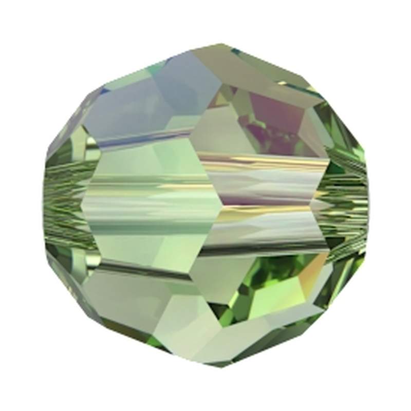 Swarovski Crystal Beads 5000 6 mm Recreated Peridot Shimmer