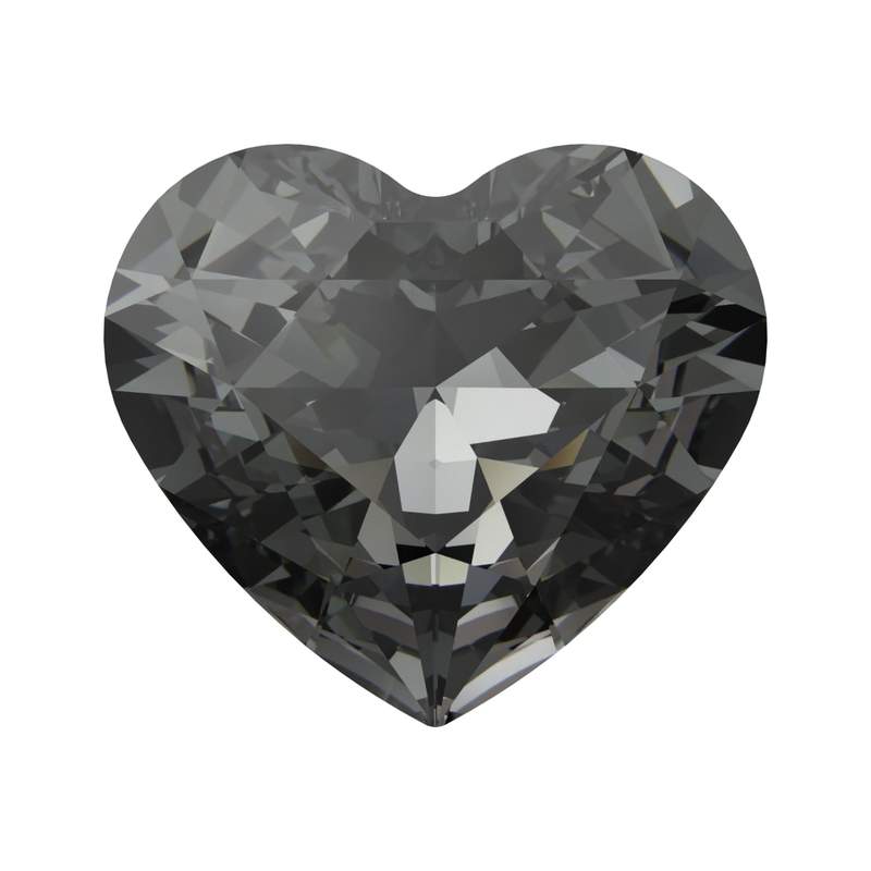 Swarovski Fancy Stones 4815 10 x 8,8 mm Crystal Silver Night