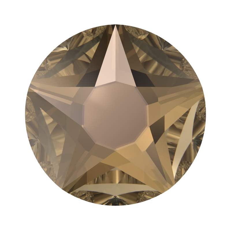 Swarovski Hotfix Crystals 2100 ss 16 Crystal Bronze A HF