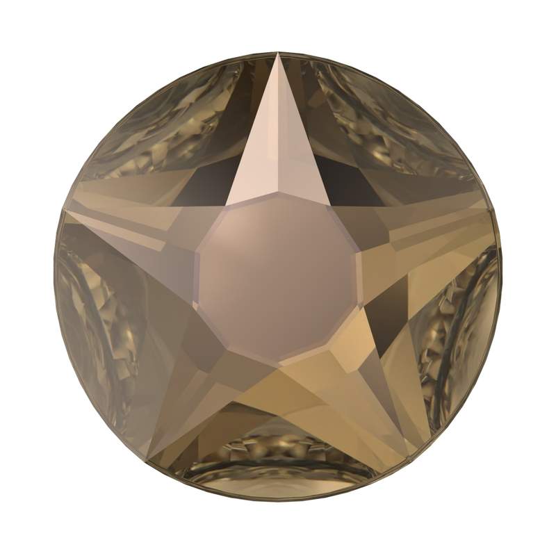 Swarovski Flatback Crystals 2100 ss 12 Crystal Bronze F