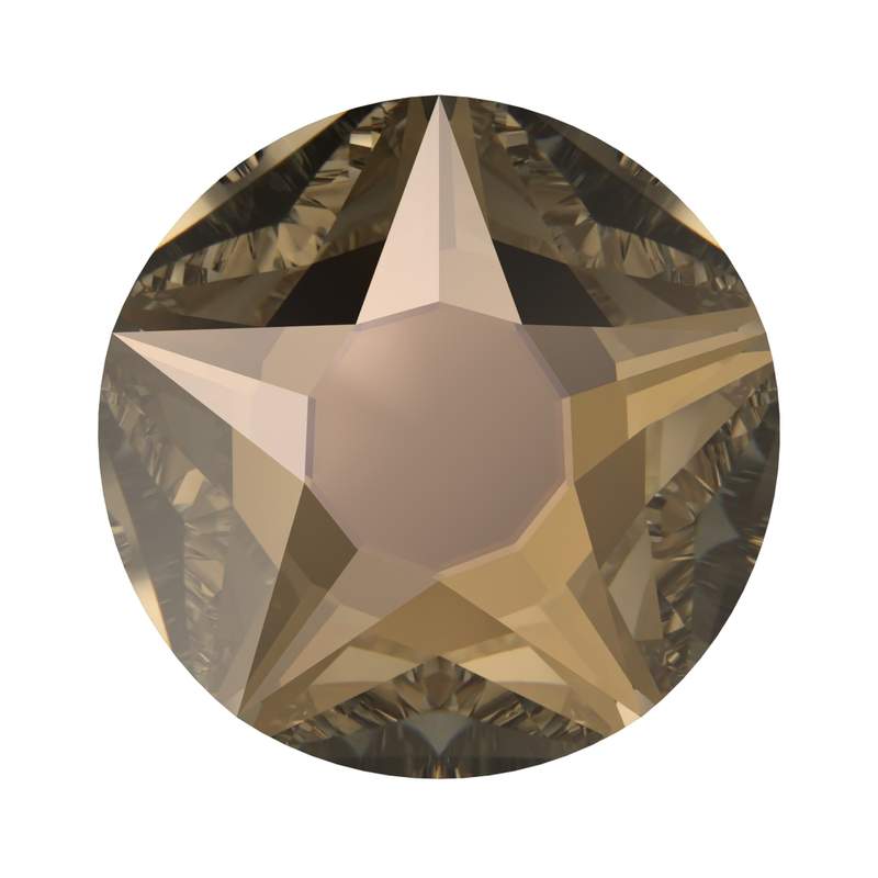 Swarovski Flatback Crystals 2100 ss 34 Crystal Bronze F