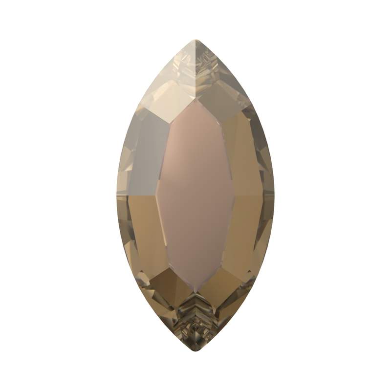 Swarovski Flatback Crystals 2200 8 x 4 mm Crystal Bronze F