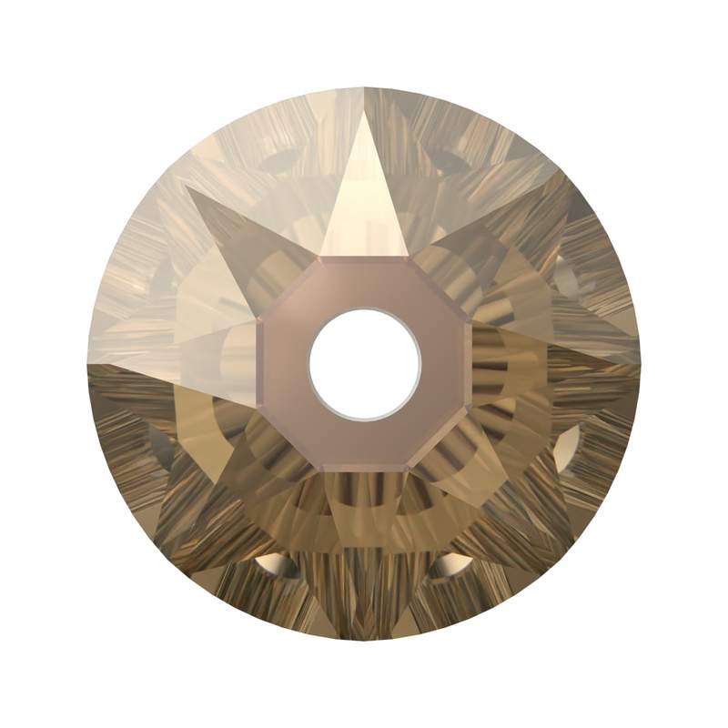 Swarovski Sew-on Crystals 3188 5 mm Crystal Bronze F