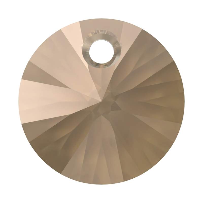 Swarovski Crystal Pendants 6428 8 mm Crystal Bronze