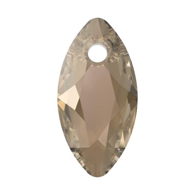 Swarovski Crystal Pendants 6437 11,5 mm Crystal Bronze