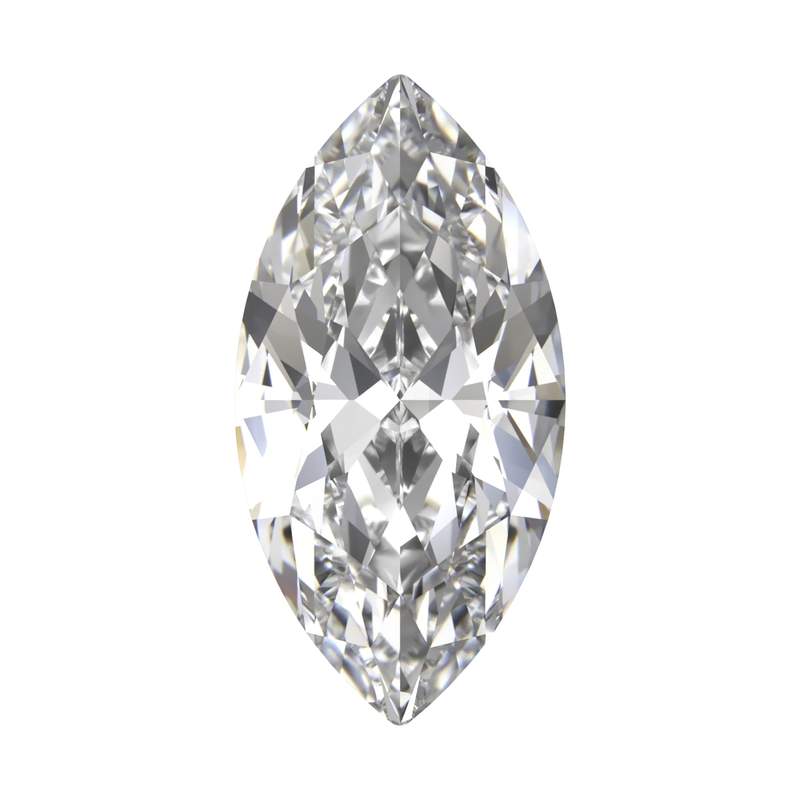 Swarovski Fancy Stones 4210 8 x 4 mm Crystal F