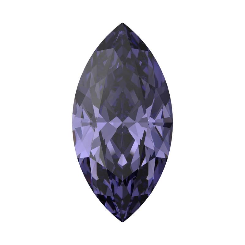 Swarovski Fancy Stones 4210 10 x 5 mm Tanzanite F
