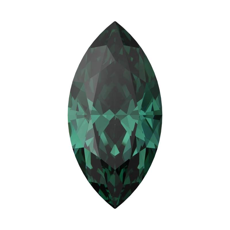 Swarovski Fancy Stones 4210 10 x 5 mm Emerald F