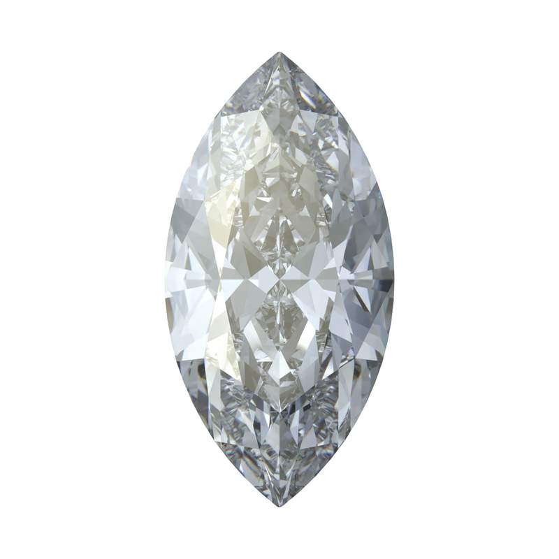 Swarovski Fancy Stones 4210 10 x 5 mm Crystal Blue Shade F
