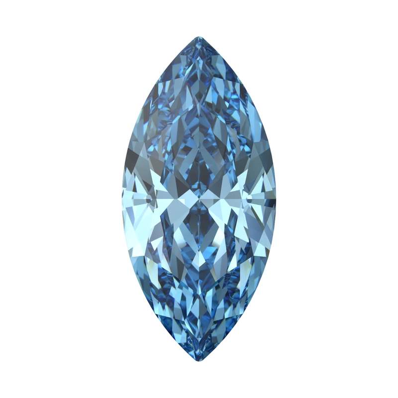 Swarovski Fancy Stones 4210 15 x 7 mm Aquamarine F