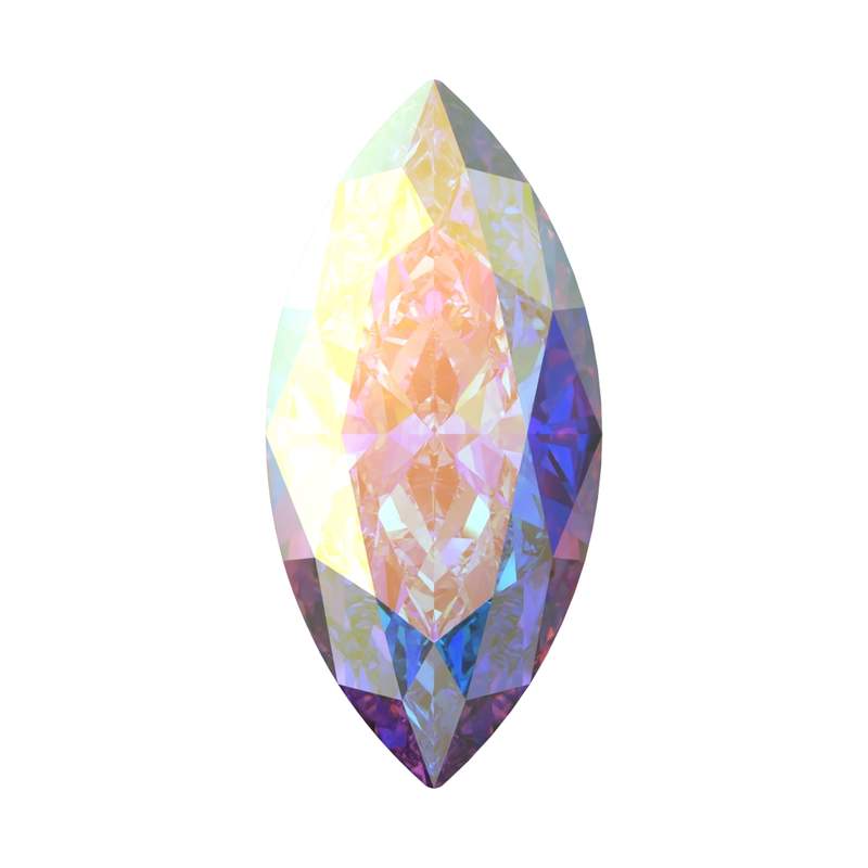 Swarovski Fancy Stones 4210 15 x 7 mm Crystal AB F