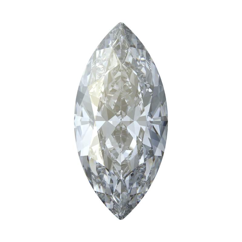 Swarovski Fancy Stones 4210 15 x 7 mm Crystal Blue Shade F