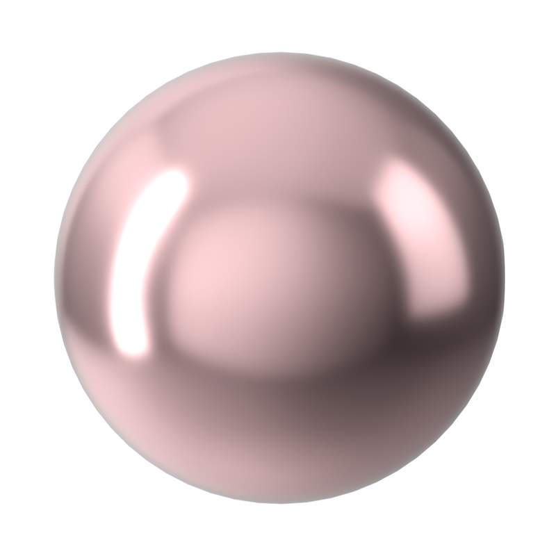 Swarovski Crystal Pearls 5818 5 mm Crystal Vintage Rose Pearl