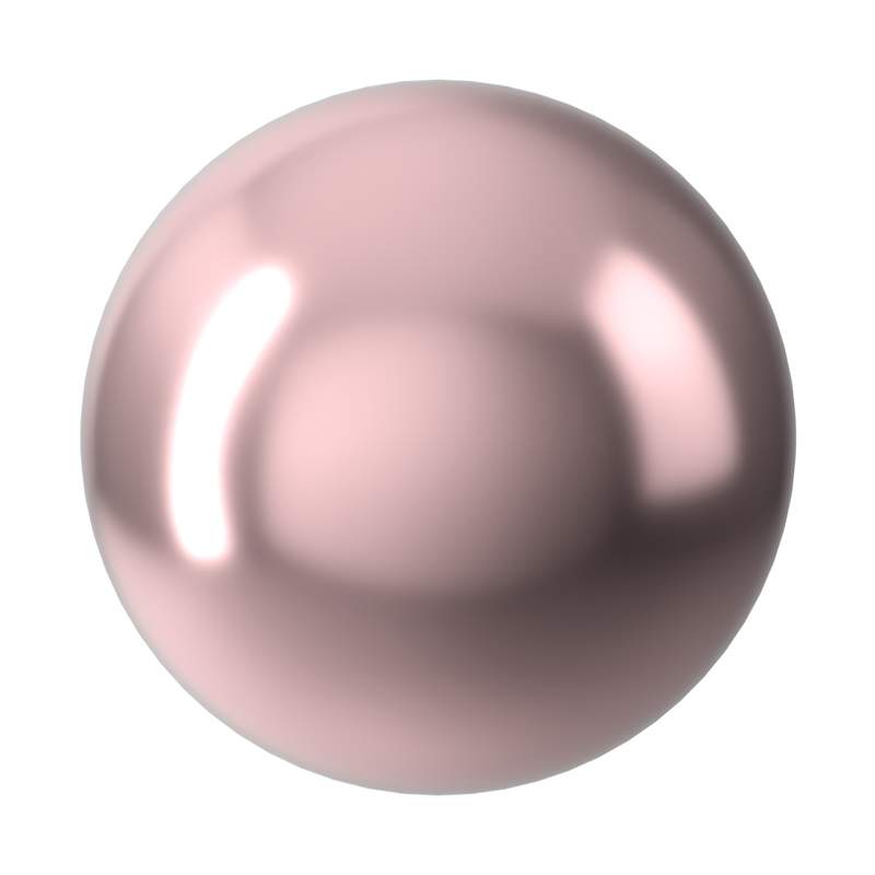 Swarovski Crystal Pearls 5818 10 mm Crystal Vintage Rose Pearl