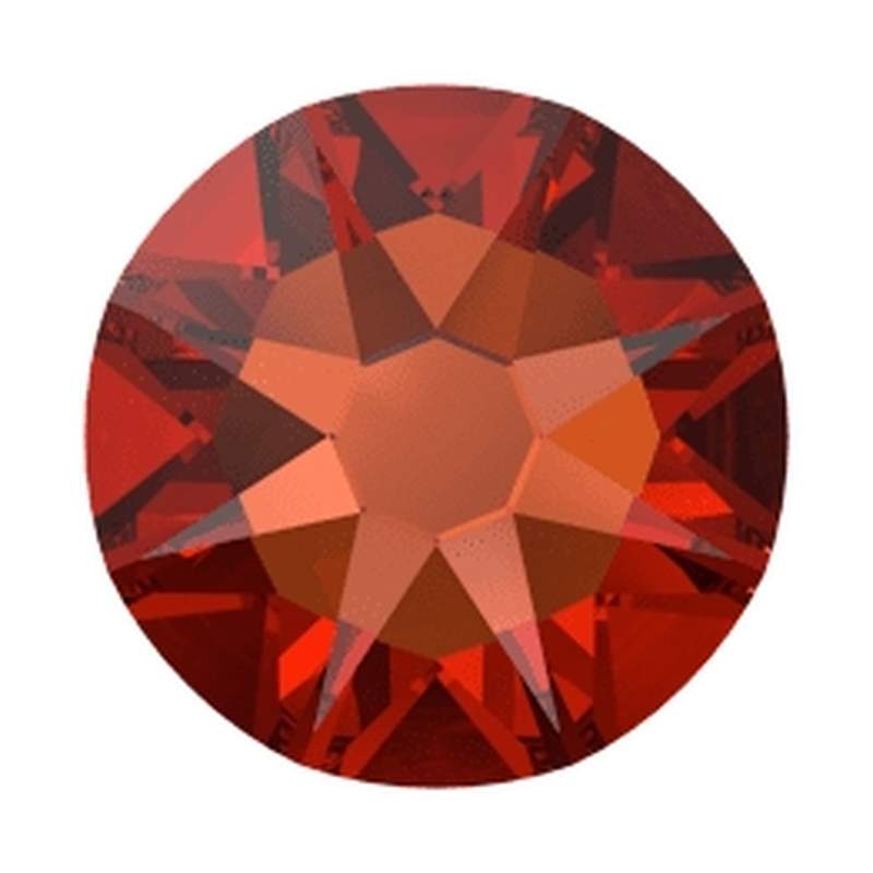Swarovski Flatback Crystals 2088 ss 12 Persian Red F