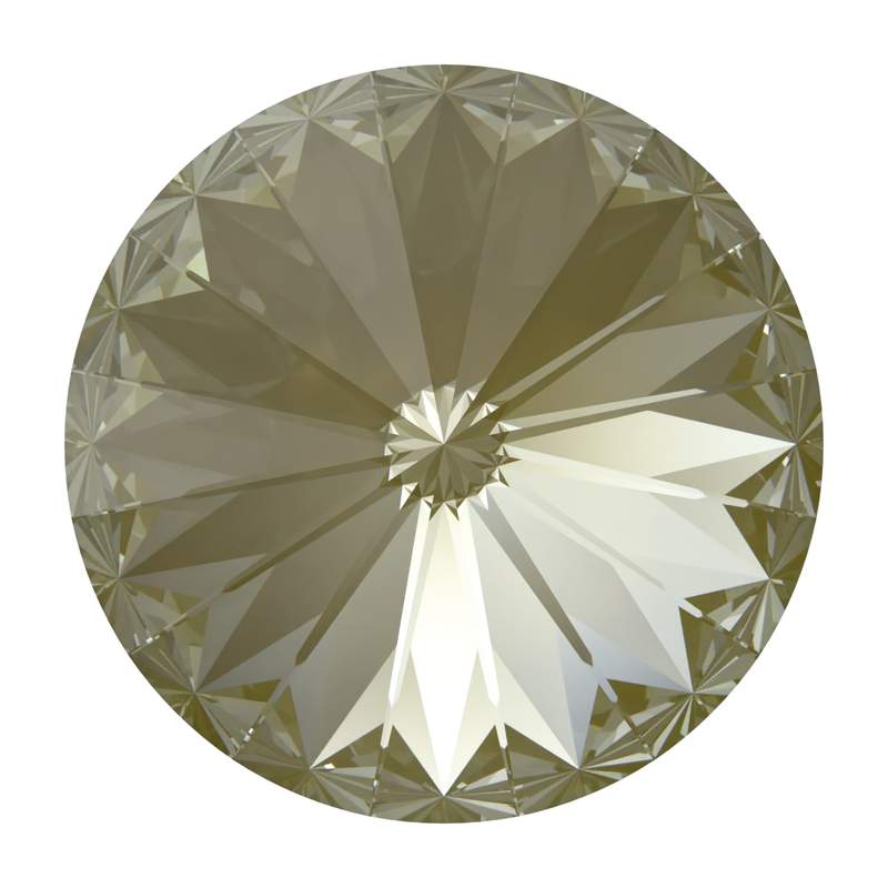Swarovski Round Stones 1122 14 mm Crystal Herbal Green Lux