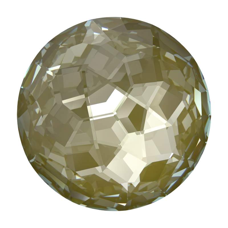 Swarovski Round Stones 1383 14 mm Crystal Herbal Green Lux