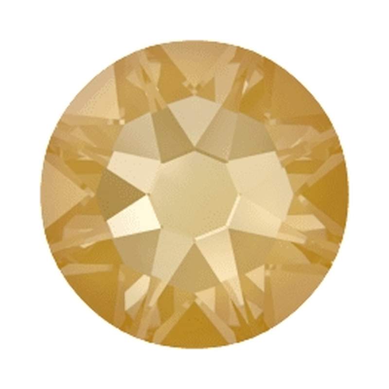 Swarovski Flatback Crystals 2088 ss 16 Crystal Tuscan Yellow Lux
