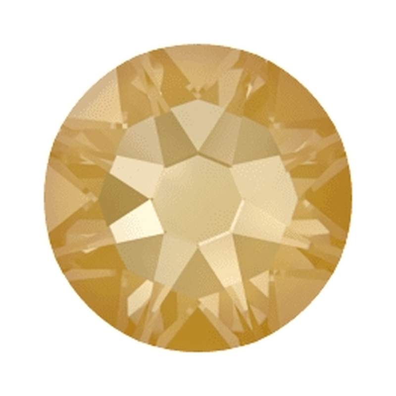 Swarovski Flatback Crystals 2088 ss 30 Crystal Tuscan Yellow Lux