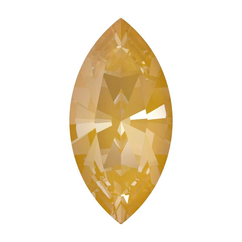 Swarovski Fancy Stones 4228 10 x 5 mm Crystal Tuscan Yellow Lux