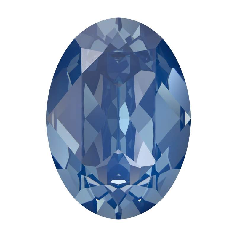 Swarovski Fancy Stones 4120 14 x 10 mm Crystal Blue Muse Lux