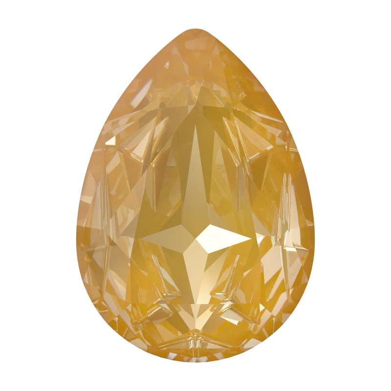Swarovski Fancy Stones 4390 14 x 10 mm Crystal Tuscan Yellow Lux
