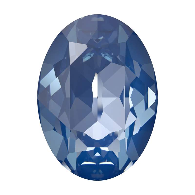 Swarovski Fancy Stones 4120 18 x 13 mm Crystal Blue Muse Lux