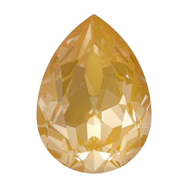 Swarovski Fancy Stones 4320 18 x 13 mm Crystal Tuscan Yellow Lux