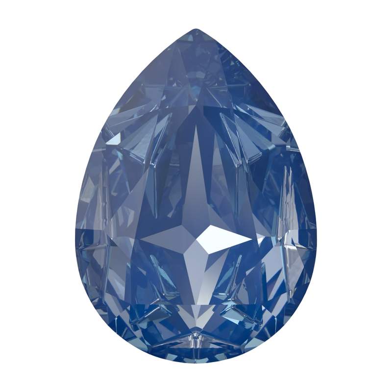 Swarovski Fancy Stones 4390 18 x 13 mm Crystal Blue Muse Lux