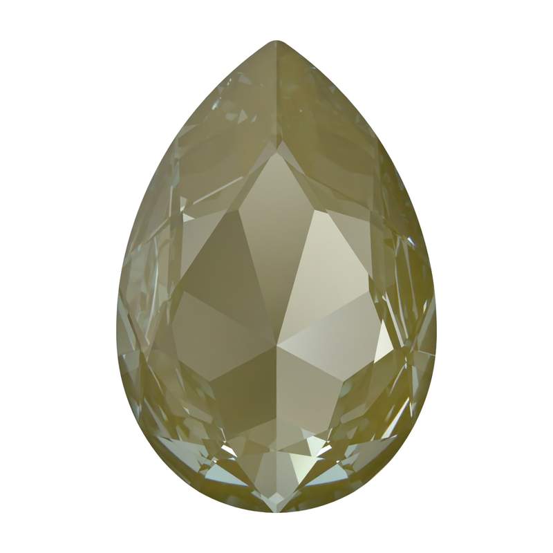 Swarovski Fancy Stones 4327 30 x 20 mm Crystal Herbal Green Lux