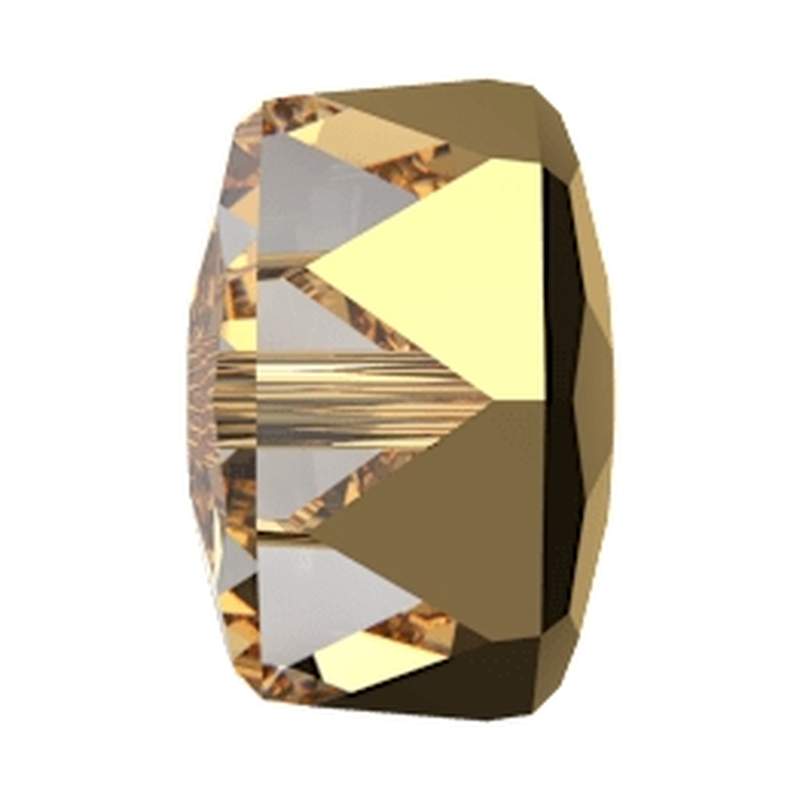 Swarovski Crystal Beads 5045 8 mm Crystal Aurum 2er