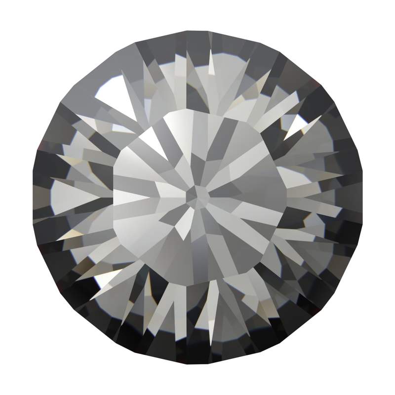 Swarovski Round Stones 1028 pp 2 Crystal Urban Grey F