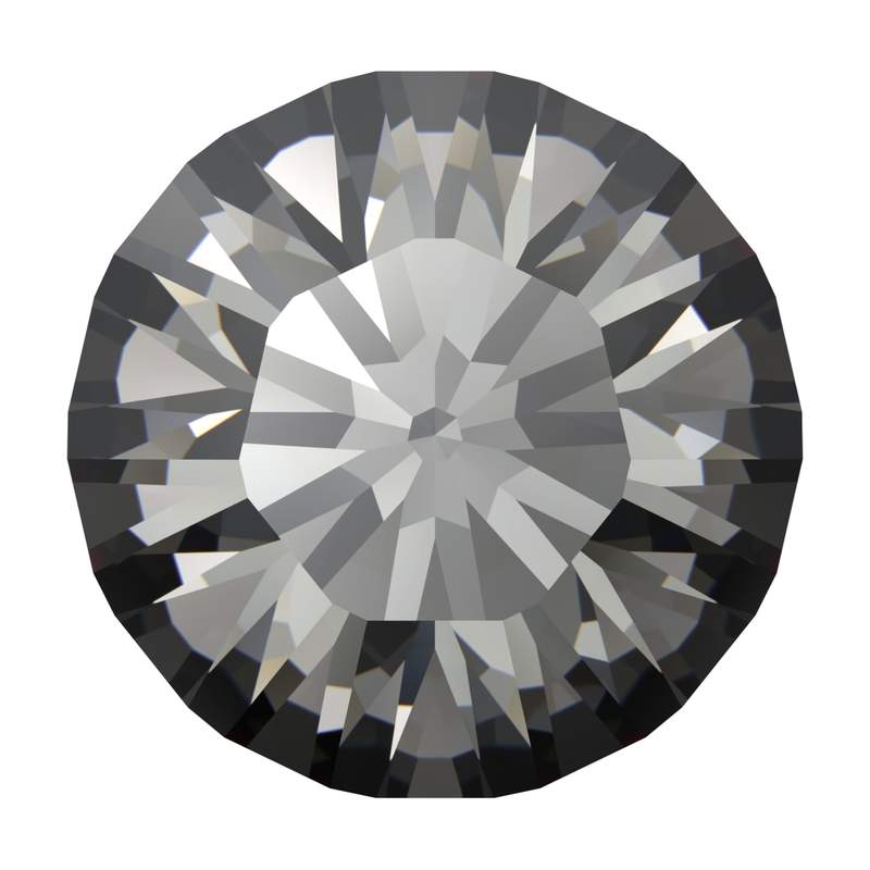 Swarovski Round Stones 1028 pp 6 Crystal Urban Grey F
